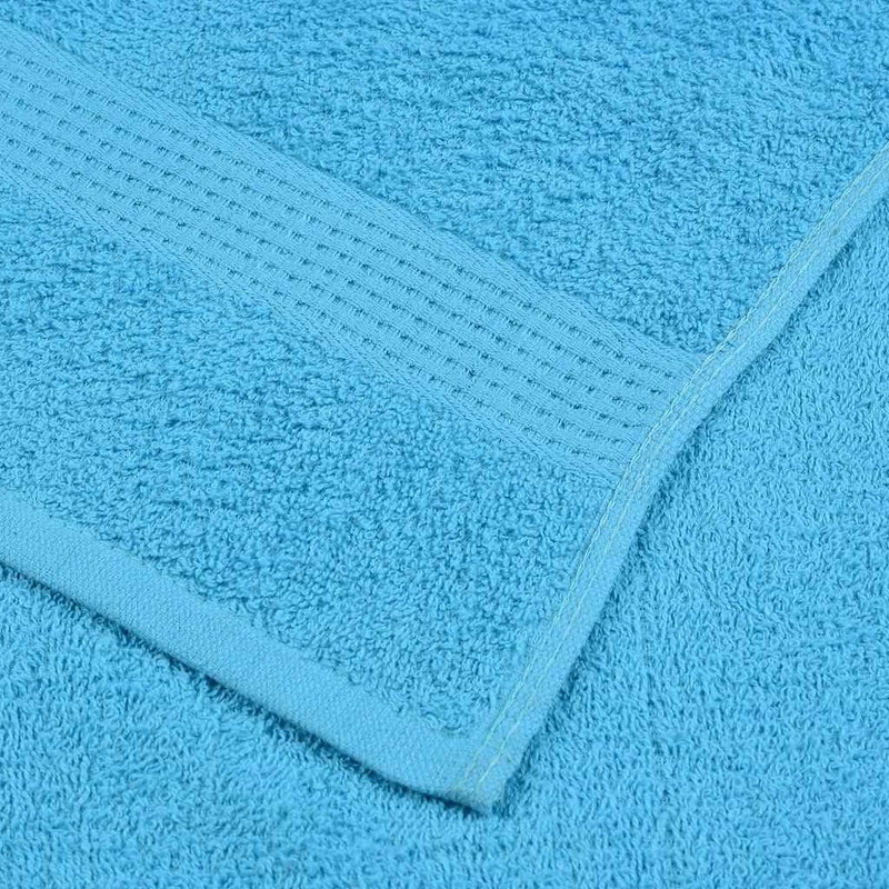 vidaXL Flannels Pack of 4 Turquoise 30 x 30 cm