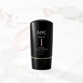AHC Masters Tone-Up Sun Serum 50ml Moist Moisture Glowing Sunscreen / AHC 마스터즈 톤업 선세럼 50ml 촉촉한 수분 광채 자외선차단제