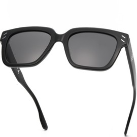 DUCO Polarized Sunglasses Women Men Luxury Acetate Men’s Sunglasses Trendy Retro Square Sun Glasses UV400 DC2368