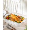 MALACASA 4.4 QT Baking Dish, 9x13 Large Casserole Dish for