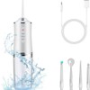 4-Pack Electric Water Flosser with Smart Chip, Portable Oral Irrigator