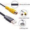 Luventg USB to 3RCA Cable, USB A 2.0 Male to