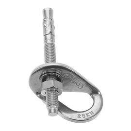 BESPORTBLE Climbing Anchor Anchor Hanger Stainless Climbing Hold M8 Bolt Easy Installation for Outdoor Adventure