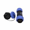 HangTon SP21 5 Pin Connector Aviation Circular Waterproof IP68 Blue