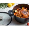 Zavor Noir 5 Qt Dutch Oven - Premium Cast Aluminum