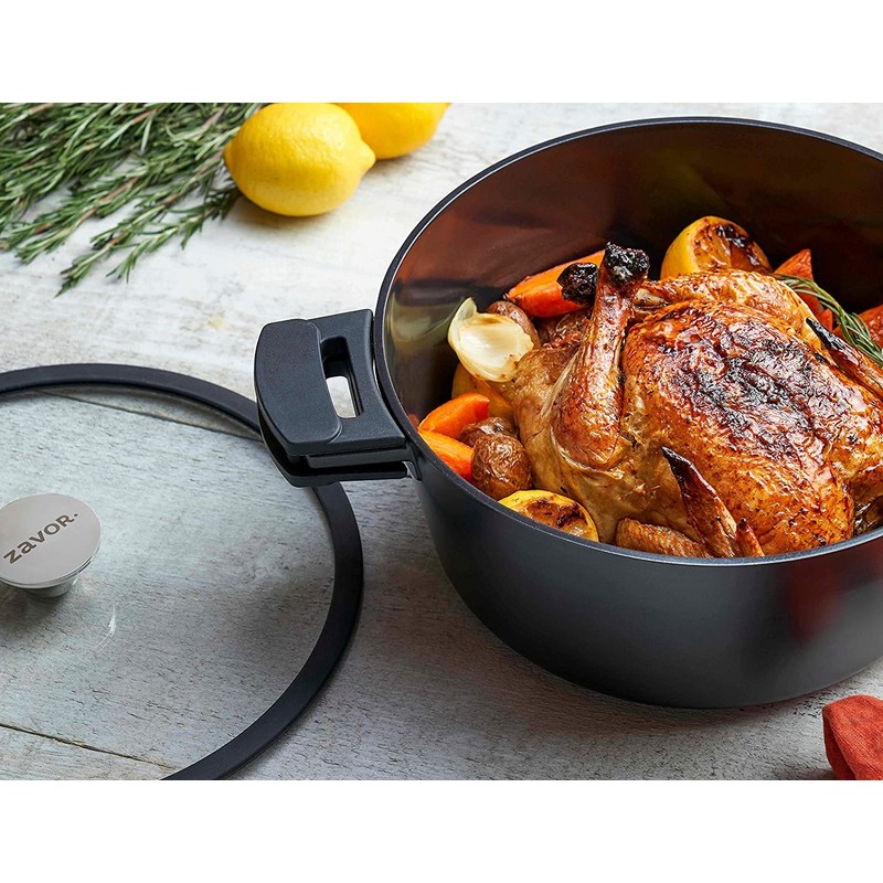 Zavor Noir 5 Qt Dutch Oven - Premium Cast Aluminum