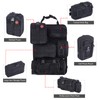 BXBXHD 6 Pack Tactical Truck Organizer Back Seat Storage Car