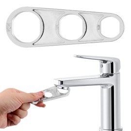 Tap Strainer Key, Aerator Key, M16/M18/M20/M22/M24/M28 Aerator Mixing Nozzle Aerator, Tap Aerator Removal Tool, Efficient Tool for Water Flow