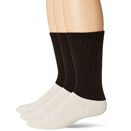 Jefferies Socks mens Jefferies Men's Military Acrylic Rib Crew Boot 3 Pack Casual Sock, Black, Sock 13-16 Shoe US