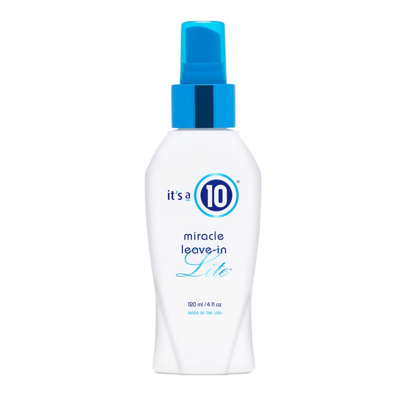 It's a 10 Haircare Miracle Leave-In Lite 4, fl. oz.