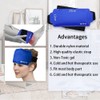 Ice Pack Wrap for Injuries, 2 Reusable Hot Cold Packs