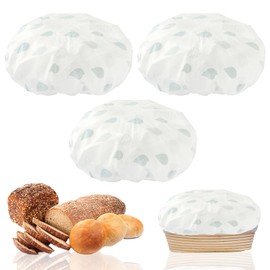 Set of 3 Fermenting Foil Covers for Fermenting Foil Bread Baking Accessories Bread Cover Fermenting Foil Extra Strong and Tear-Resistant for Fermenting Foil Dough Preparation and for Baking