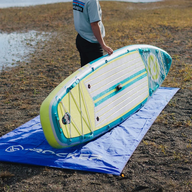 iROCKER Blue Teal Board Mat - Protect Your Paddle Board,