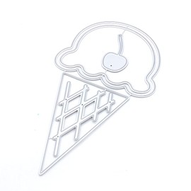 KSCRAFT Ice Cream Shaker Metal Cutting Dies Stencils for DIY Scrapbooking/Photo Album Decorative Embossing DIY Paper Cards