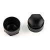 LST 20x Wheel Bolt Cover Caps Set 17 mm Black