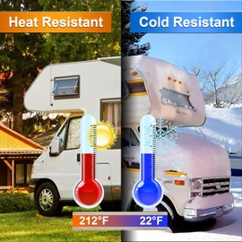 EDSRDRUS Professional Grade Double Side Butyl Tape, Black White Grey 3/4 & 1 Inch x 33 Feet RV Sealant Tape,1/8 Inch Extra Thick for Leak Proof RV Repair Window Door and EDPM Rubber Roof Patching