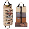 LETINE Crest Canvas Tool Bag - Large Capacity 6-Pocket Portable