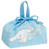 Skater KB7 Sanrio Cinnamoroll, Big Ribbon, Girls Lunch Bag, Drawstring