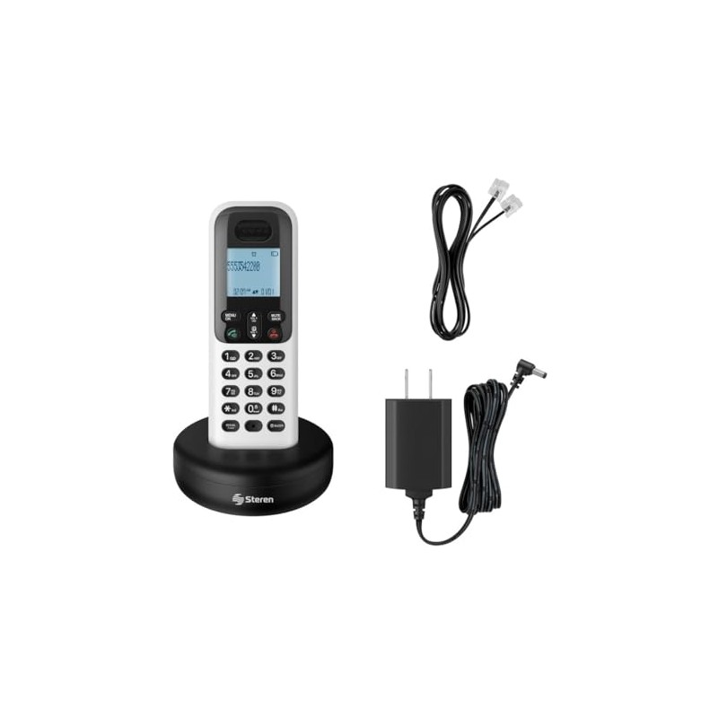 STEREN Teléfono inalámbrico DECT 6.0 TEL-2414