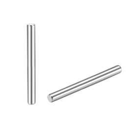 TOP-VIGOR 25Pcs 1.5mm x 20mm Dowel Pins Shelf Support Pegs, 304 Stainless Steel Cylindrical Shelf Support Pin Fasten Elements Silver Tone