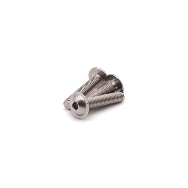 M4-0.7 x 20mm (50 pcs) Button Head Socket Cap Screws