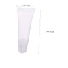 Baluue 22pcs Lip Balm Hoses Refillable Lip Gloss Tubes Sample