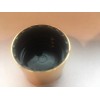 Unbranded 28/410 Dispensing Disc Top Aluminum Cap - Gold Ring