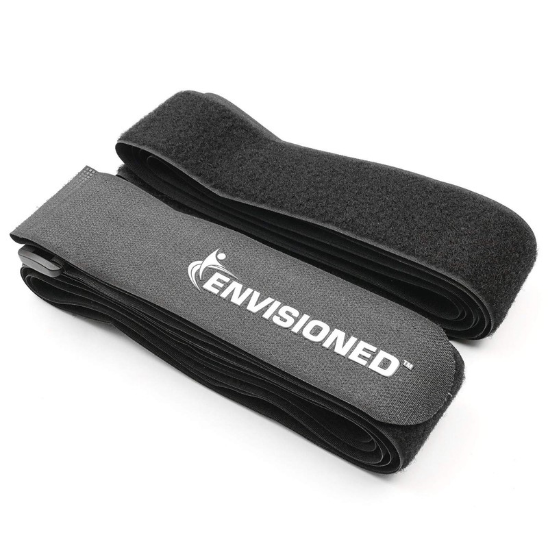 ENVISIONED Reusable Cinch Straps 3" x 60" - 4 Pack,