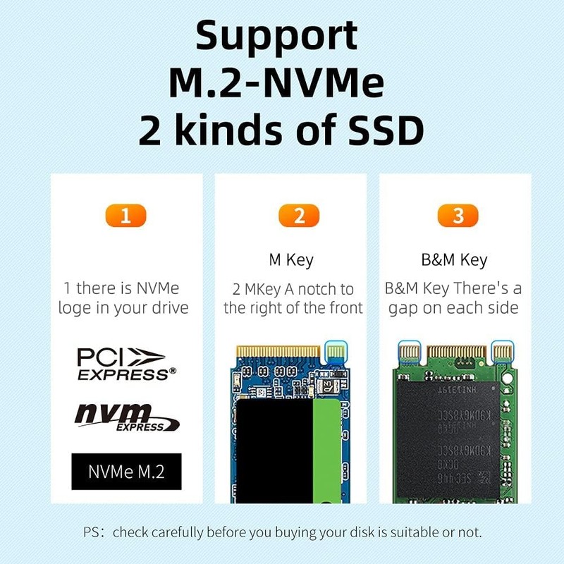 MAIWO K3015P Dual-Bay NVME M.2 SSD Docking Station - Tool-Free