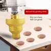 Step Drill Bit Straight Flute Milling Cutter 20-35-50mm For Woodworking