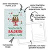 Set of 12 German-language Christmas cards, lovingly designed postcards for