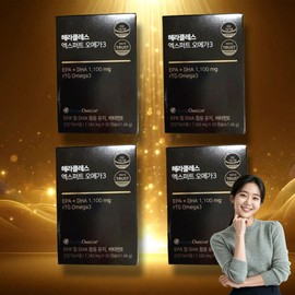 Suri Mega Store Partner Hercules Omega 3 Hercules Omega 3 Hercules 30 capsules, 4 / 헤라클래스오메가3 헤라클레스오메가3 헤라클레스 30캡슐, 4개