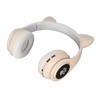 Glowing Cat Ears Bluetooth Headphone Bass Foldable Wireless Headwear Breathing