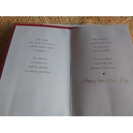 American Greetings Sincere Valentines Day Card I Want To Share It All With You Because I Love You