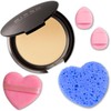 Kit de maquillaje y exfoliación – Polvo compacto Bissú +