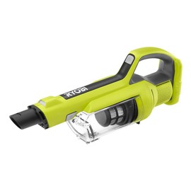 RYOBI ONE+ 18V Cordless Hand Vacuum with Powered Brush (Tool Only) Black Green (PCL700B) (Renewed)