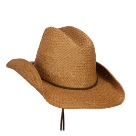Mega Cap Western Toyo Cowboy Hat - Caramel OSFM