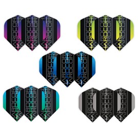 RED DRAGON Darts Accessory Pack Pro Aluminium Set Includes Flights, Stems and Accessories