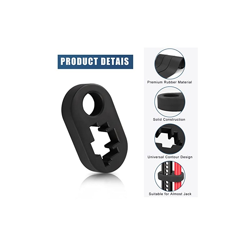 Handle Keeper, accesorios de goma de alta elevación, soporte de