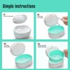 Denture Box, Denture Box with Filter, Dentures for Storage and