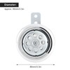 Universal Powerful 105dB Motorcycle Horn with Chrome Lid Honeycomb Pattern