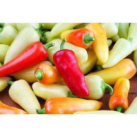 Santa Fe Grande Pepper Seeds - 100 Count Seed Pack - Non-GMO - A sweet, mild, somewhat smoky pepper used in salsas, sauces, salads and much more. - Country Creek LLC