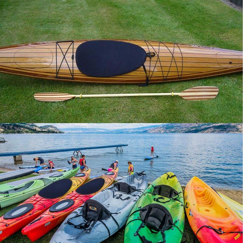 XL138.5x70cm/54x27inch Kayak Cockpit Cover 420D Waterproof Blocking Kayak Cover for