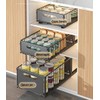 YunNasi Pull Out Cabinet Organizer Slide Out Drawer Storage Shelves