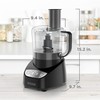 BLACK+DECKER 8-Cup Food Processor, Easy Assembly, Stainless Steel S-Blade, Shred,