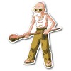 chanky monkey Master Roshi Dragon Ball Z cartoon sticker decal 5"x4"
