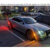 iJDMTOY 4pc Set Black-Out Dark Lens Front/Back Full LED Side