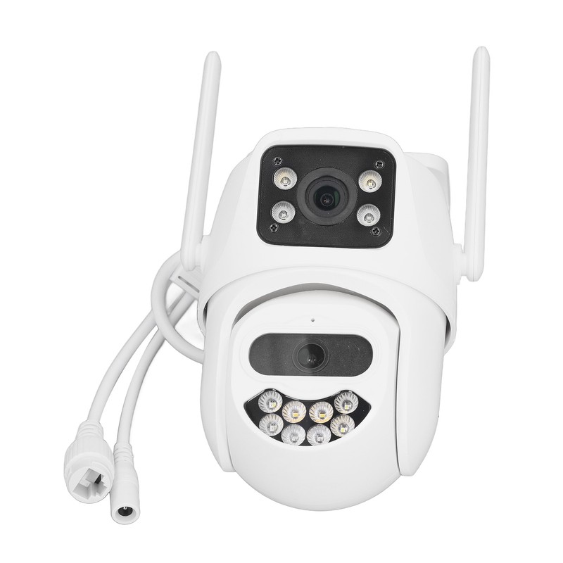 WiFi Security Camera Dual Lens HD Night Vision Remote Control