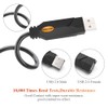 USB Splitter, ELECTOP 2 Ports USB A Hub, Dual Female