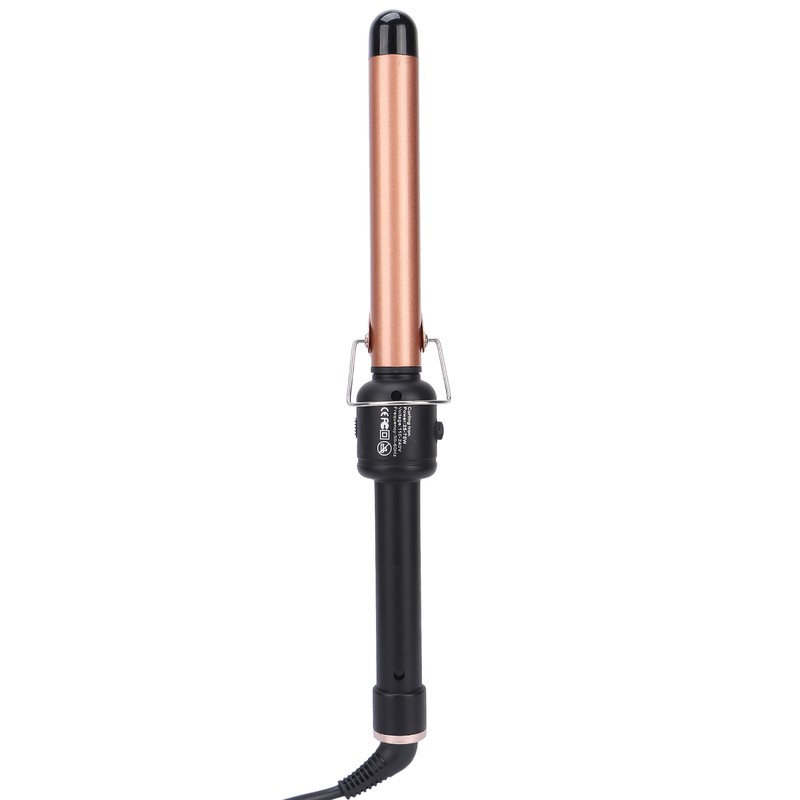 Curling Iron Wand Adjustable Temperature Ceramic Barrel Hair Curler 25mm